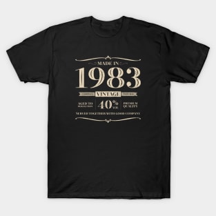 40 years. Born in 1983 T-Shirt